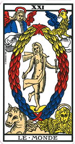 Cartes Tarot de Marseille - Arcanes Majeurs - Divination